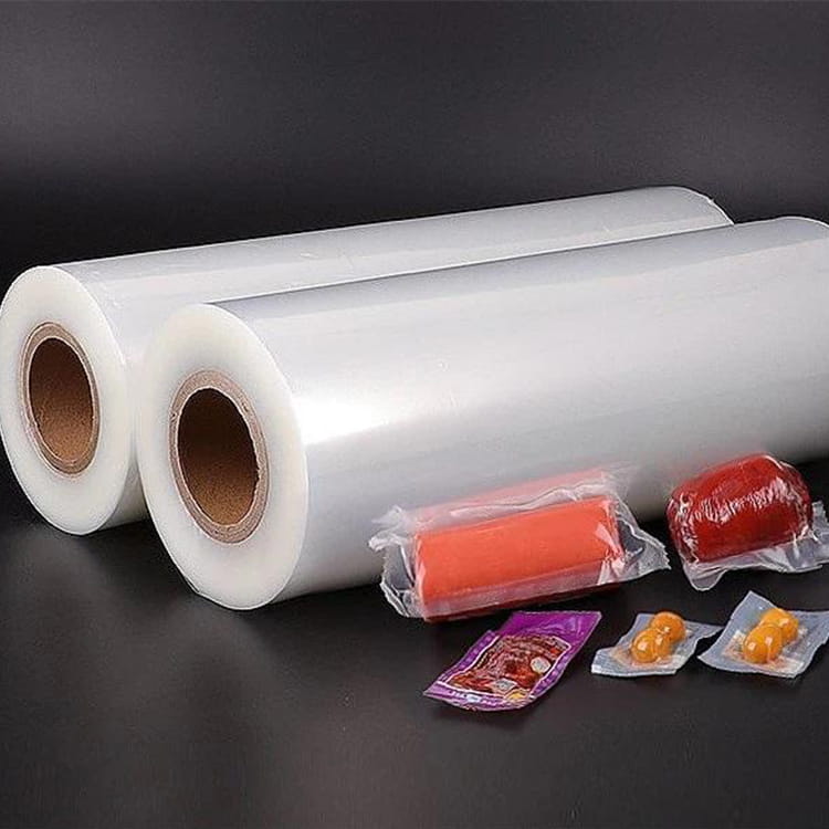 Pellicola per imballaggio in plastica coestrusa trasparente a 7 strati per la sicurezza alimentare