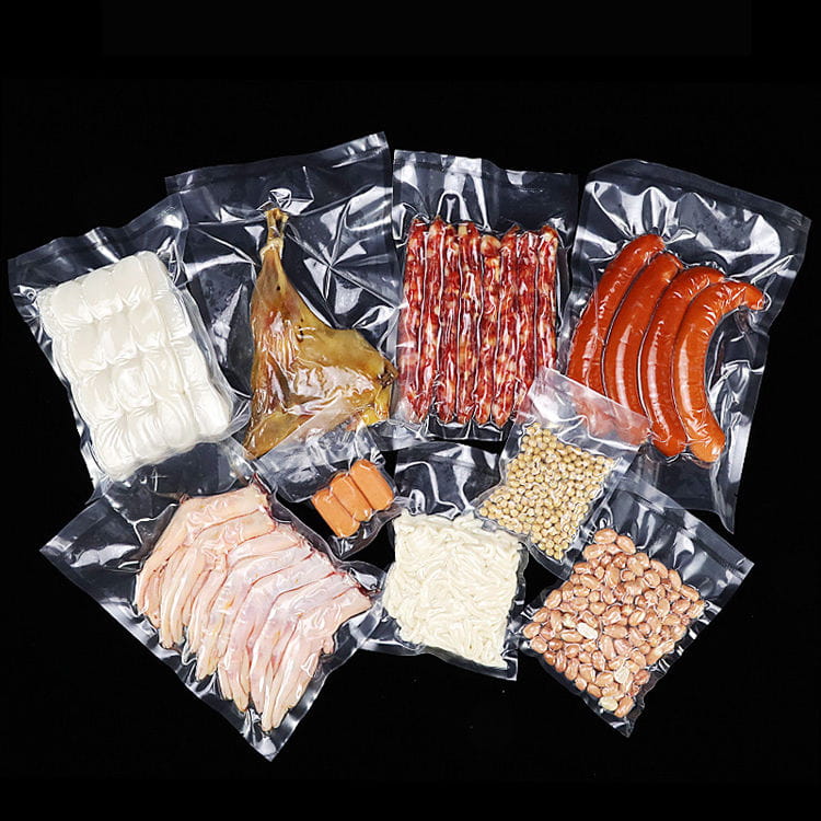 Sacchetto per imballaggio per la conservazione della sigillatura degli alimenti sottovuoto in PA