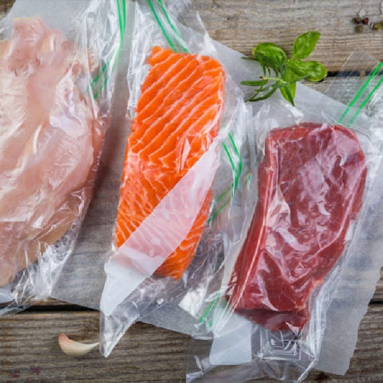 Sacchetti sottovuoto per alimenti trasparenti a 7 strati per alimenti liofilizzati